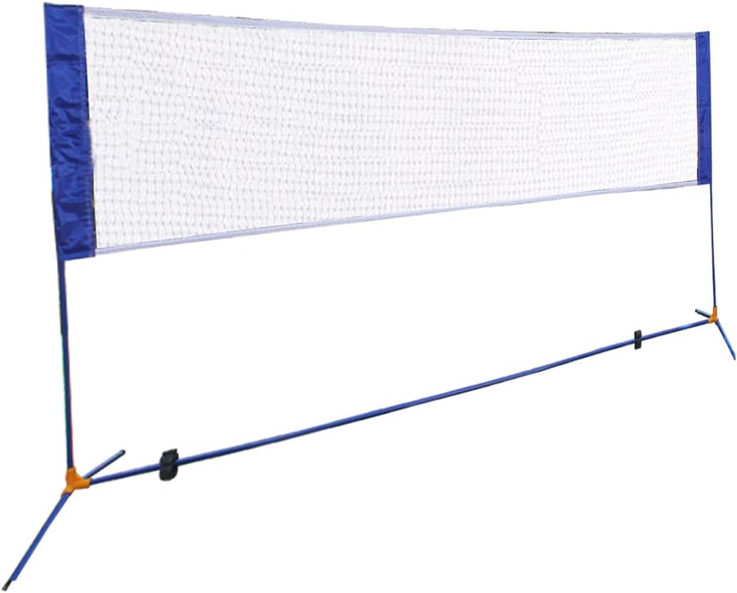 Portable Badminton Set Height Adjustable Badminton Net Indoor/Outdoor Sport Tennis Volleyball with Stand/Frame and Carrying Bag, Accessories: Professional Series image number 1