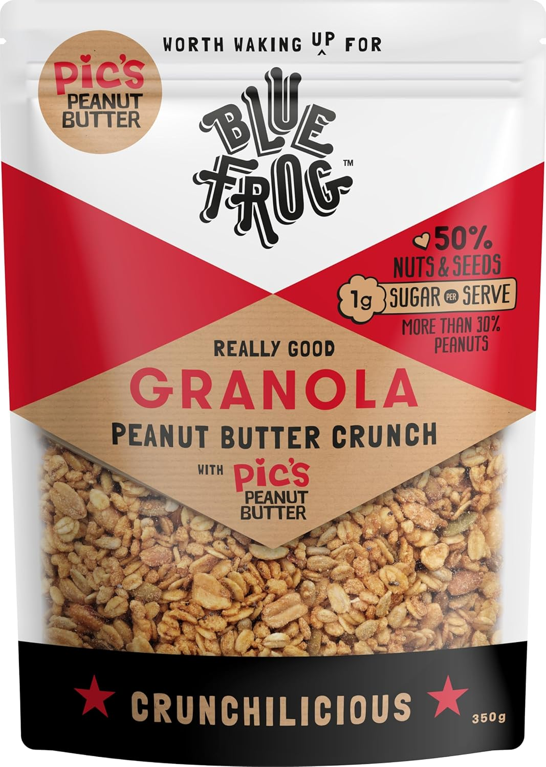 Blue Frog Breakfast - Peanut Butter Crunch Granola, 350G