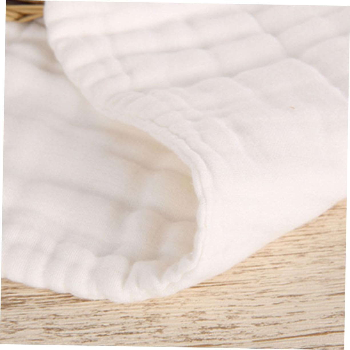 12Pcs Reusable Gauze Diapers for Toddlers and Newborns Soft Muslin Cloth Diaper Liners Washable for Home Travel image number 2