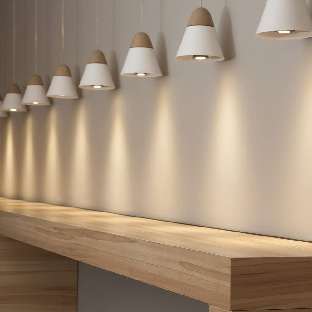 GU10 LED Bulb Spotlight Warm White 8W 3000K, GU10 Spotlight 38&deg; Beam Angle Not Dimmable 650 LM 220-240V Gu10 LED Reflector Lamps Replaces 70W Halogen Bulbs Pack of 10 image number 5