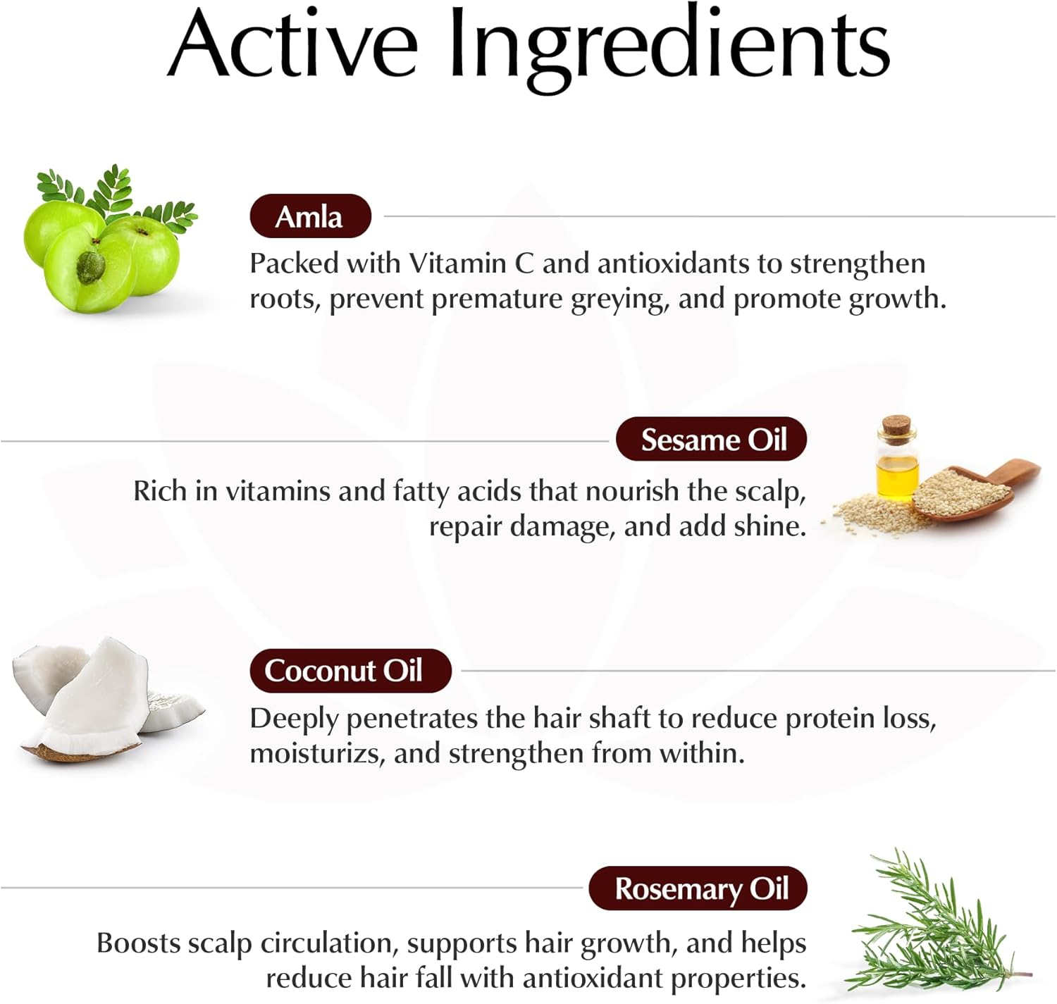 Ayumi Organic Coconut Enriched Hair Oil 1 X 150Ml