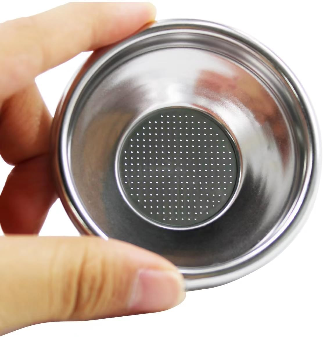 54Mm Non-Pressurized Filter Basket for Breville Portafilter, Single Cup Sieve, 10 Grams Powder Capacity, Replacement Coffee Filter image number 1