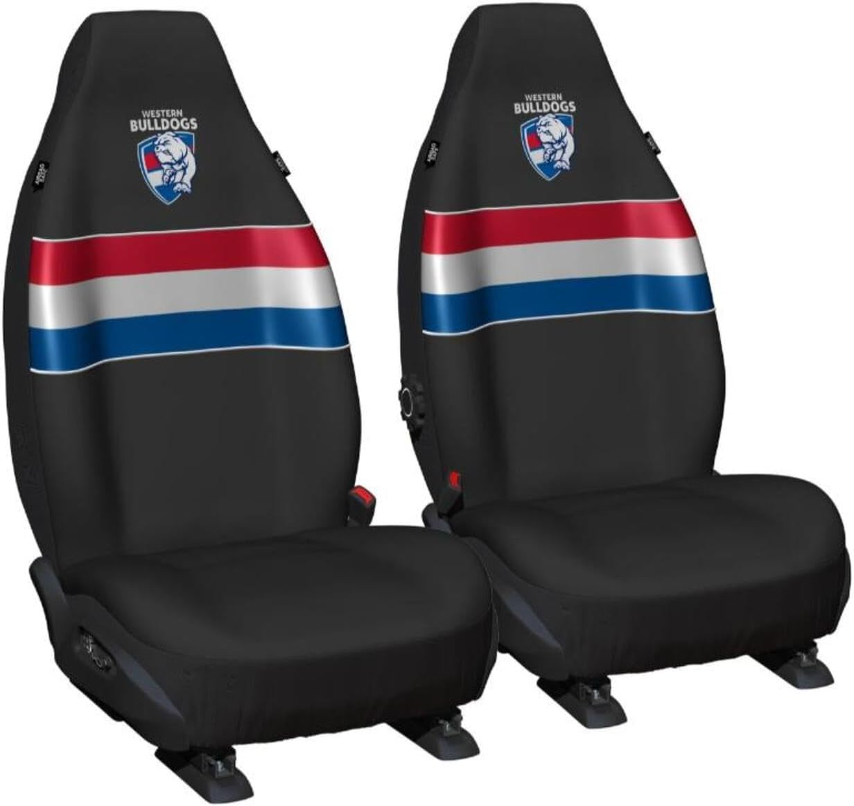Sperling Western Bulldogs Official AFL Seat Covers Airbag Compatible