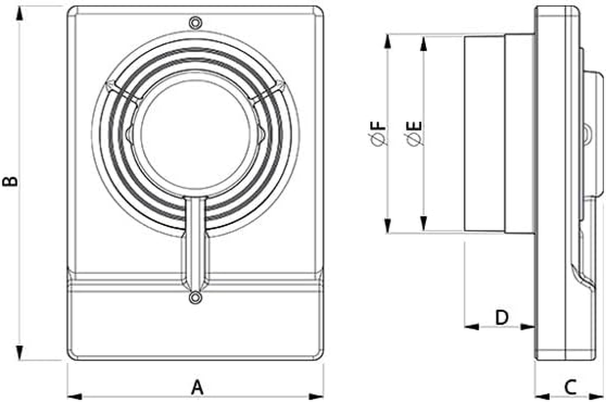 Vortice Record Extractor Fan M10/4T 100Mm with Timer image number 1