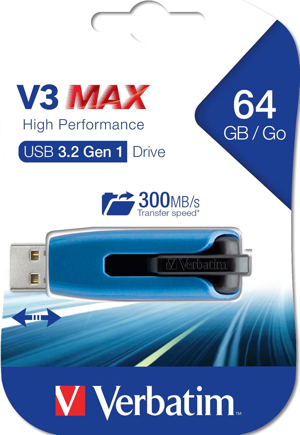 Verbatim Store'N'Go V3 Max High Performance USB 64GB image number 4