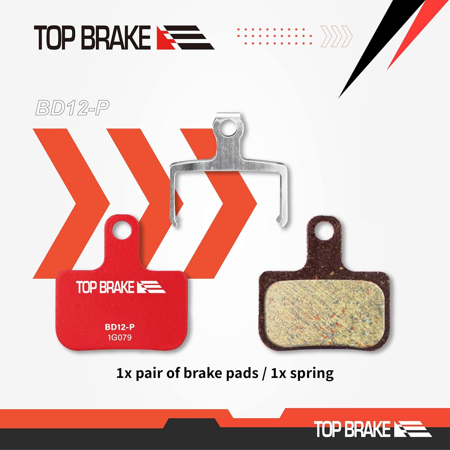 TOP BRAKE Bicycle Disc Brake Pads for SRAM Level Ultimate/Red/Axs Force Road and XC MTB Brake Set image number 3