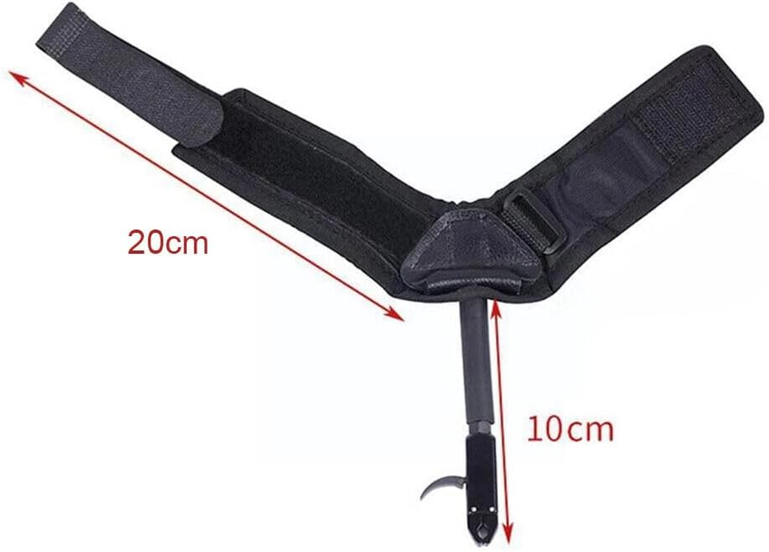 Archery Release Aid Compound Bow with Adjustable Wrist Strap Bow Release AUSTOCK image number 3