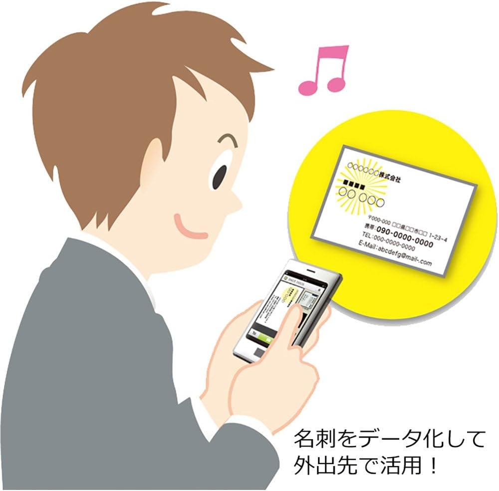 King Jim Shotdox Business Card Holder, Replaceable Type, A4, 300 Names, Blue, 36SD Ao image number 4