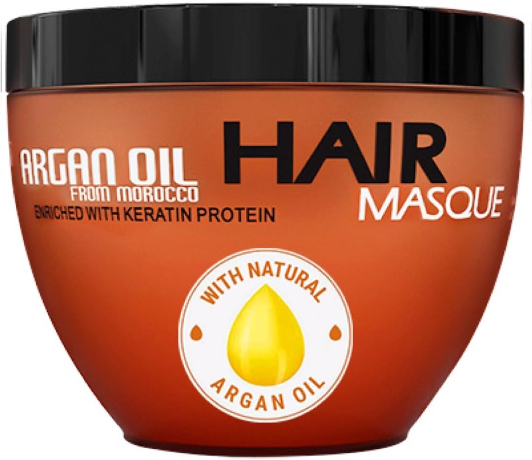 Argan Oil Hair Mask - Deep Conditioner Sulphate Free for Dry or Damaged Hair with Organic Jojoba Kernel Oil Aloe Vera Collagen and Keratin image number 2
