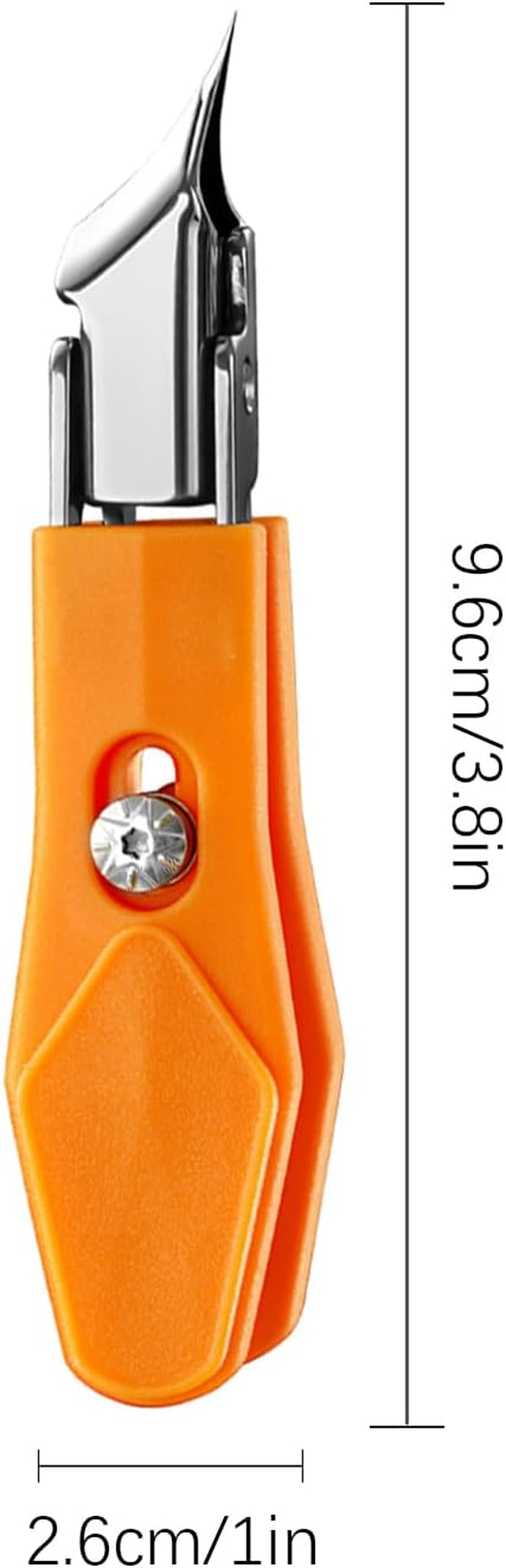 Wesleyyy Curved Nail Clippers, Portable Toenail Trimmer, Precision Nail Clippers with Anti-Slip Grip for Salon Manicure Pedicure Home Travel Tool Women Seniors Kids - Green image number 6