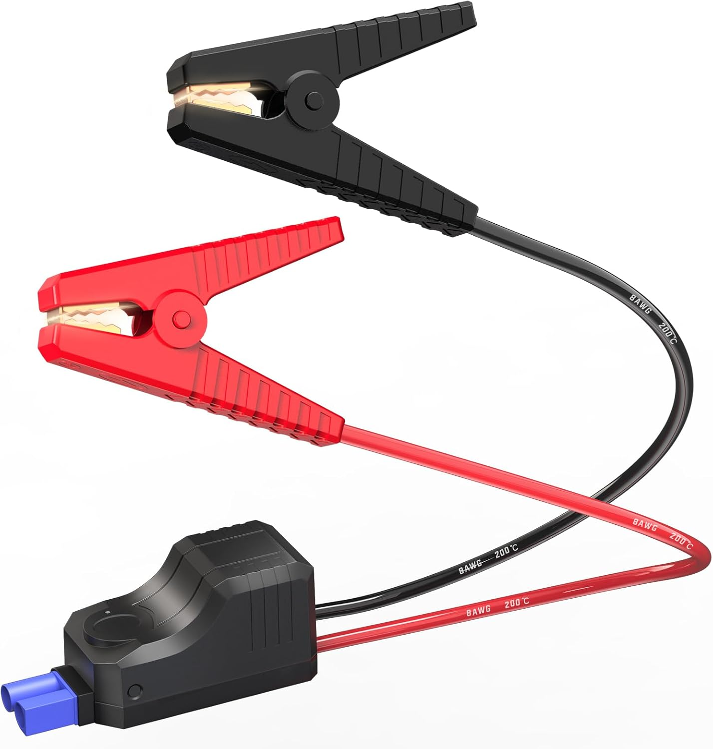 Jumper Starter Clamps Intelligent Automotive Emergency Booster Clamp Cables Replacement Alligator Clamp for 12V Portable Car Jump Starter image number 6