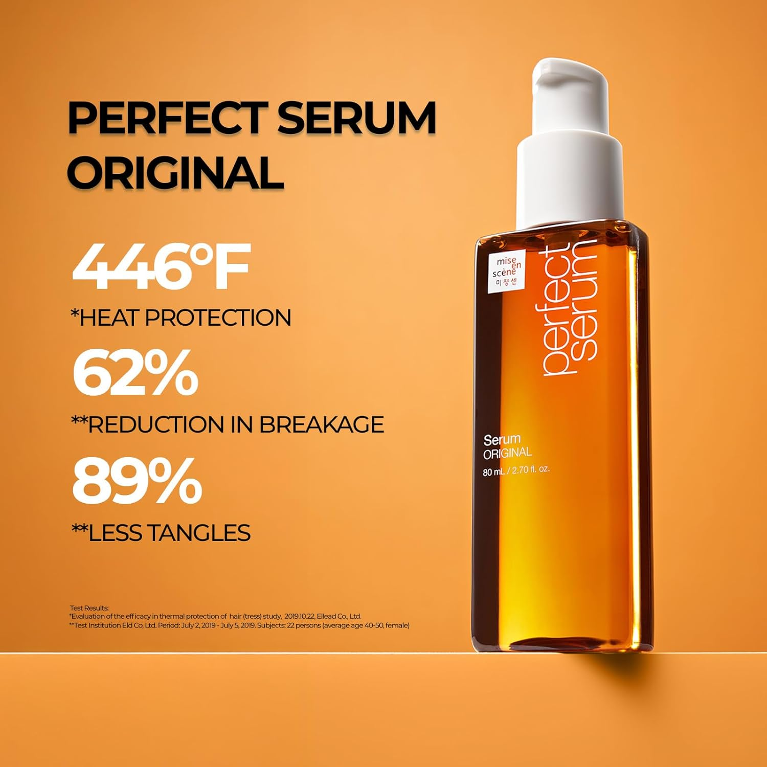Mise En Scene Perfect Serum Original - Hair Oil for Frizzy & Dry Hair, Hydration and Nutrition Hair Essence for Damage Care, Korean Hair Care Product, Korean Hair Serum 2.71 Fl. Oz. image number 3