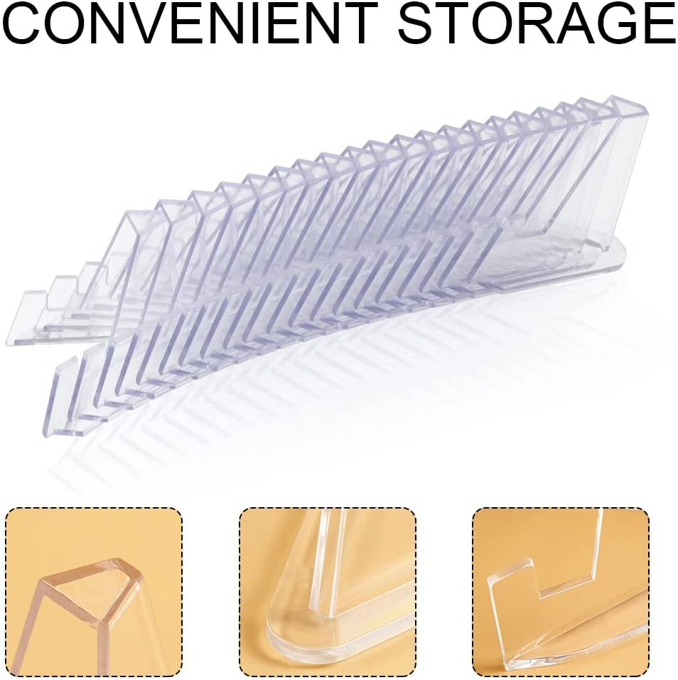30 Mini Display Stands - Transparent Easel Holders for Coin, Medal, Card image number 5
