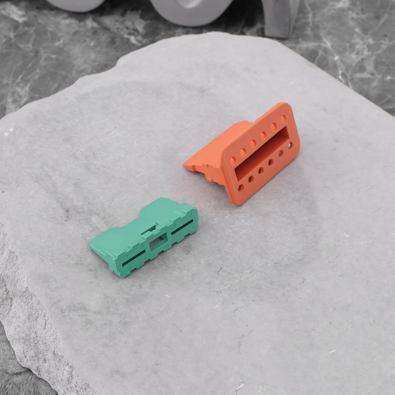 Emagtech 1 Set DT04-12P DT06-12S 12 Pin Waterproof Automotive Connector Kit IP67 Rated 14AWG 13A Electrical Plug and Socket for Rugged Applications image number 1