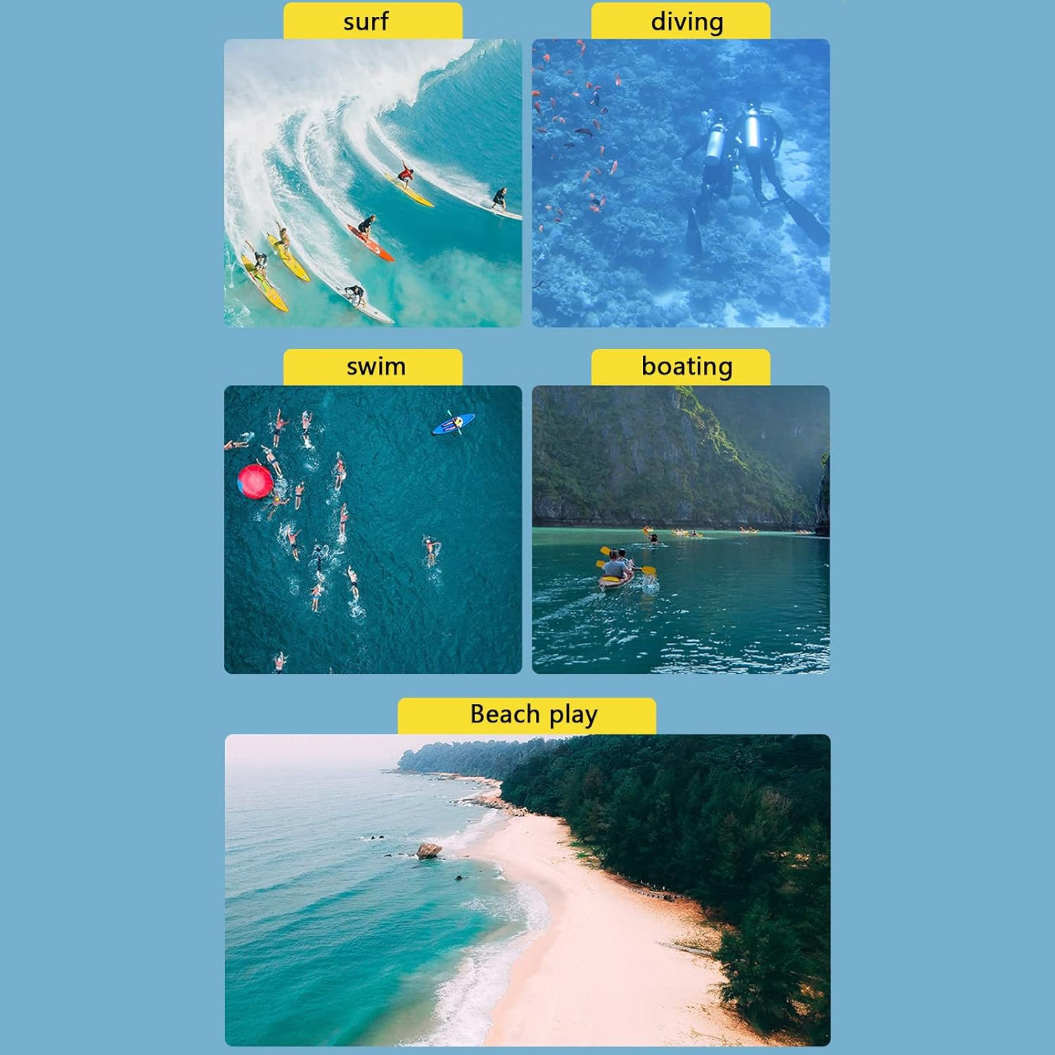 Kids Wetsuit for Boys Girls Toddlers Youth, 2.5Mm Neoprene Thermal One Piece Diving Suit Long Sleeve Keep Warm Back Zip Wet Suits for Diving, Surfing, Swimming, Water Sports (Size 6) image number 3