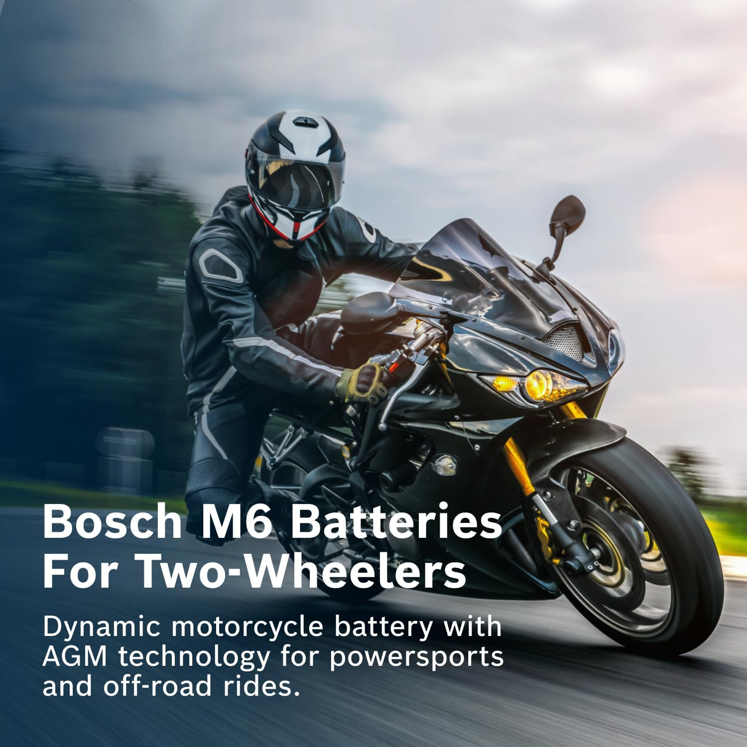 BOSCH RBTZ10S-N M6 Mega Power Ride AGM (VRLA) Motorcycle Battery Compatible with RTZ10-S,YTZ10S,MBTZ10S,VTZ10S image number 5