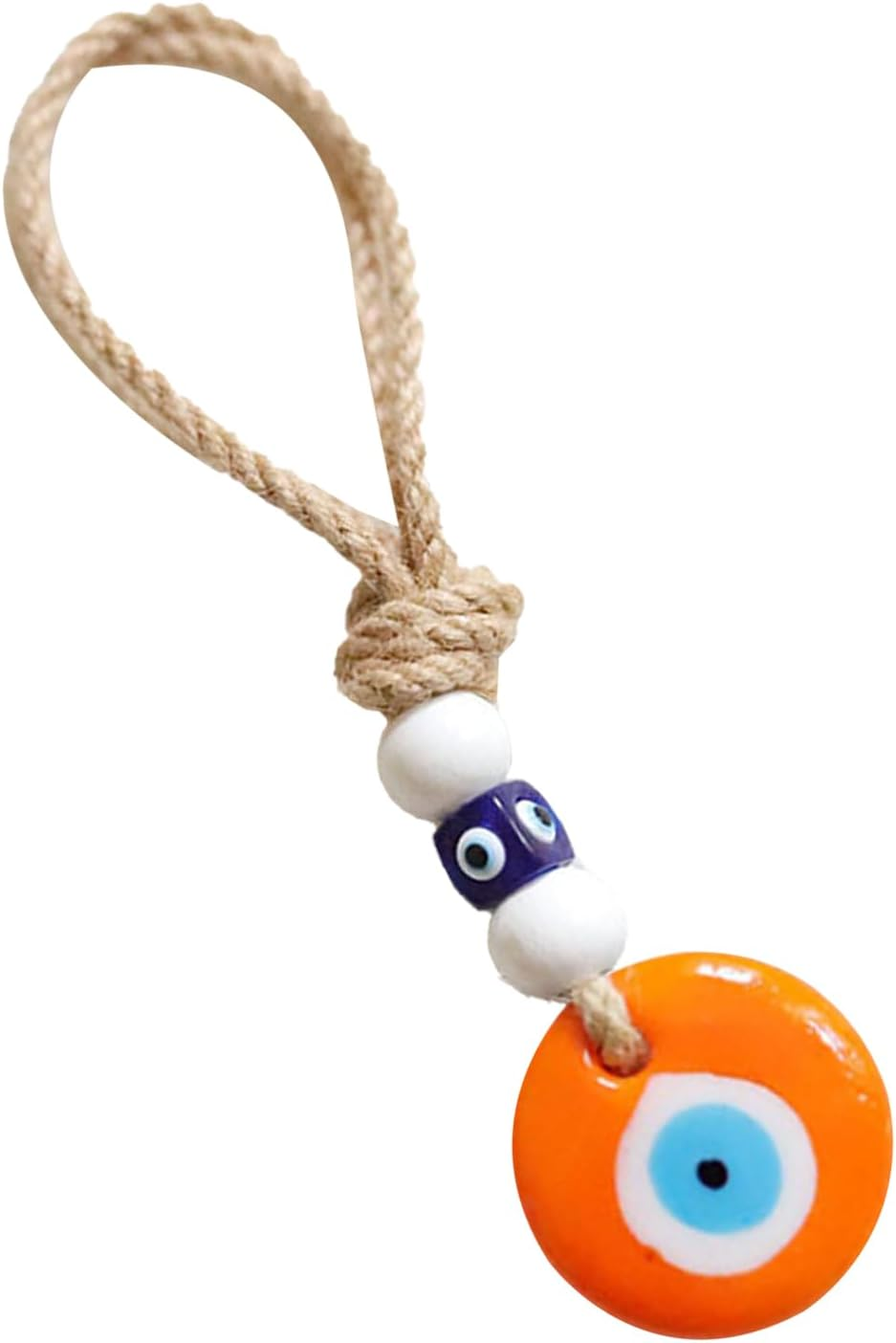 Evil Eye Ornament, Car Evil Eye Charm Car Decoration, Rear View Car Ornament, Evil Eye Charm Car, Evil Eye Car Ornament for Car, Rear View, Window, Door, Balcony