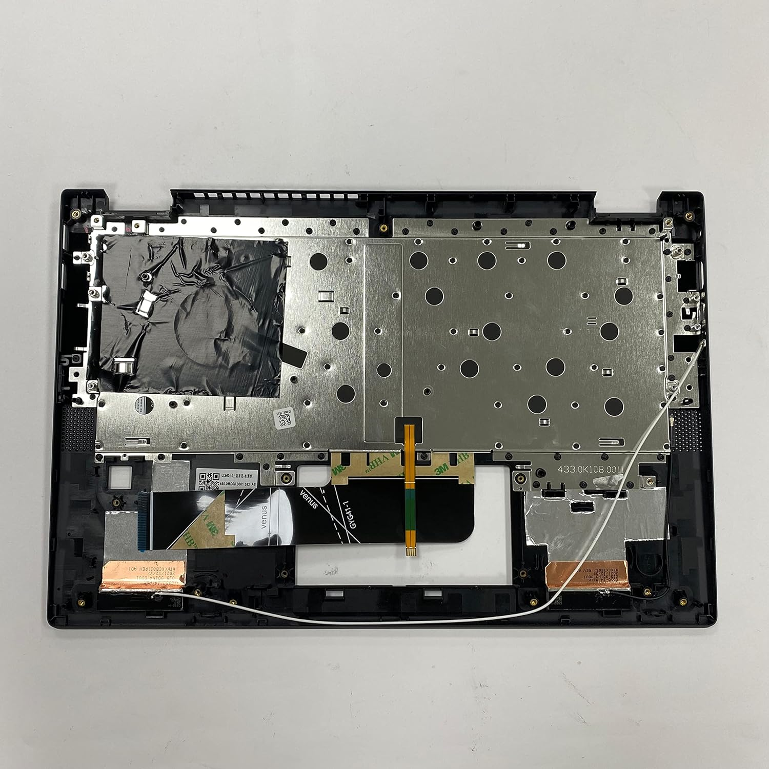 Wzqrps Replacement Laptop Upper Case Palmrest Backlit Keyboard Touchpad Assembly Part for Le Novo Flex 5-14IIL05 ARE05 ITL05 5CB0Y85490 Gray image number 6