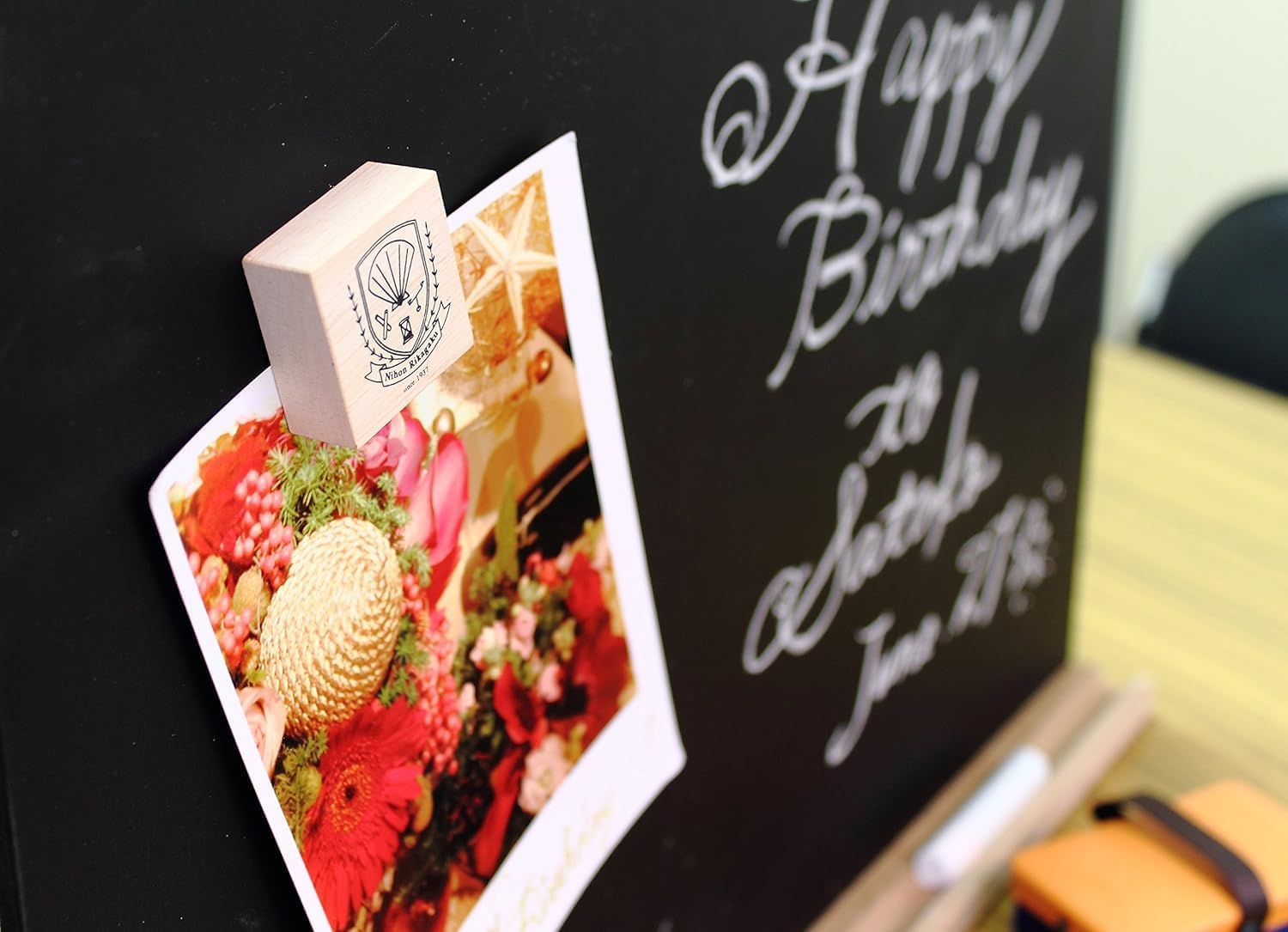 Kitpas Magnetic Chalkboard, Magnetic Black, Large A3 image number 6