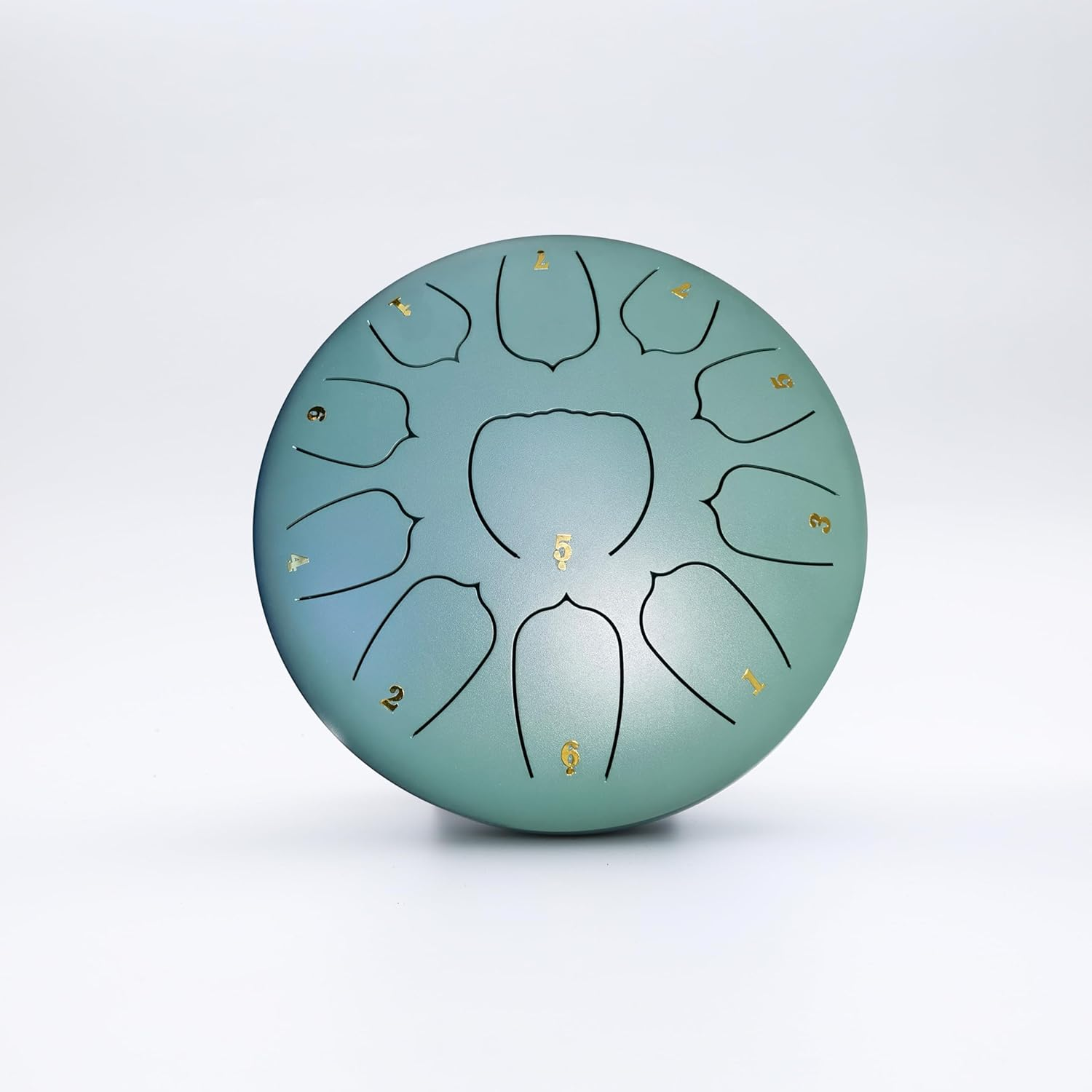 8 Notes Steel Tongue Drum 6 Inch Travel Bag and Mallets,Tank Drum Chakra Drum,Percussion Hand Drum Instrument image number 2