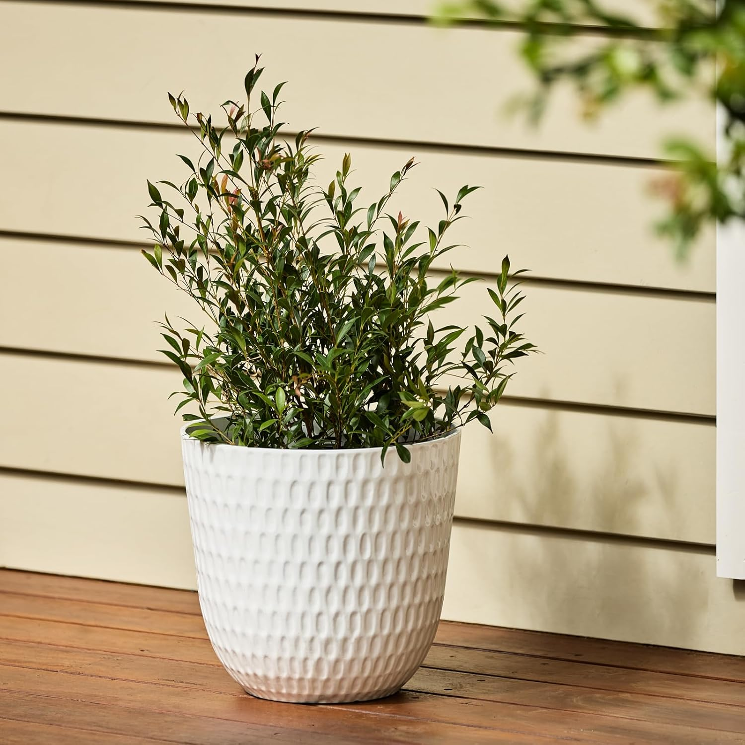 Taormina Pot White 33Cm image number 1