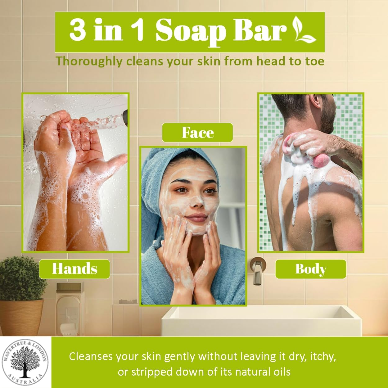 Wavertree & London Basil Lime Mandarin (2 Bars) image number 4