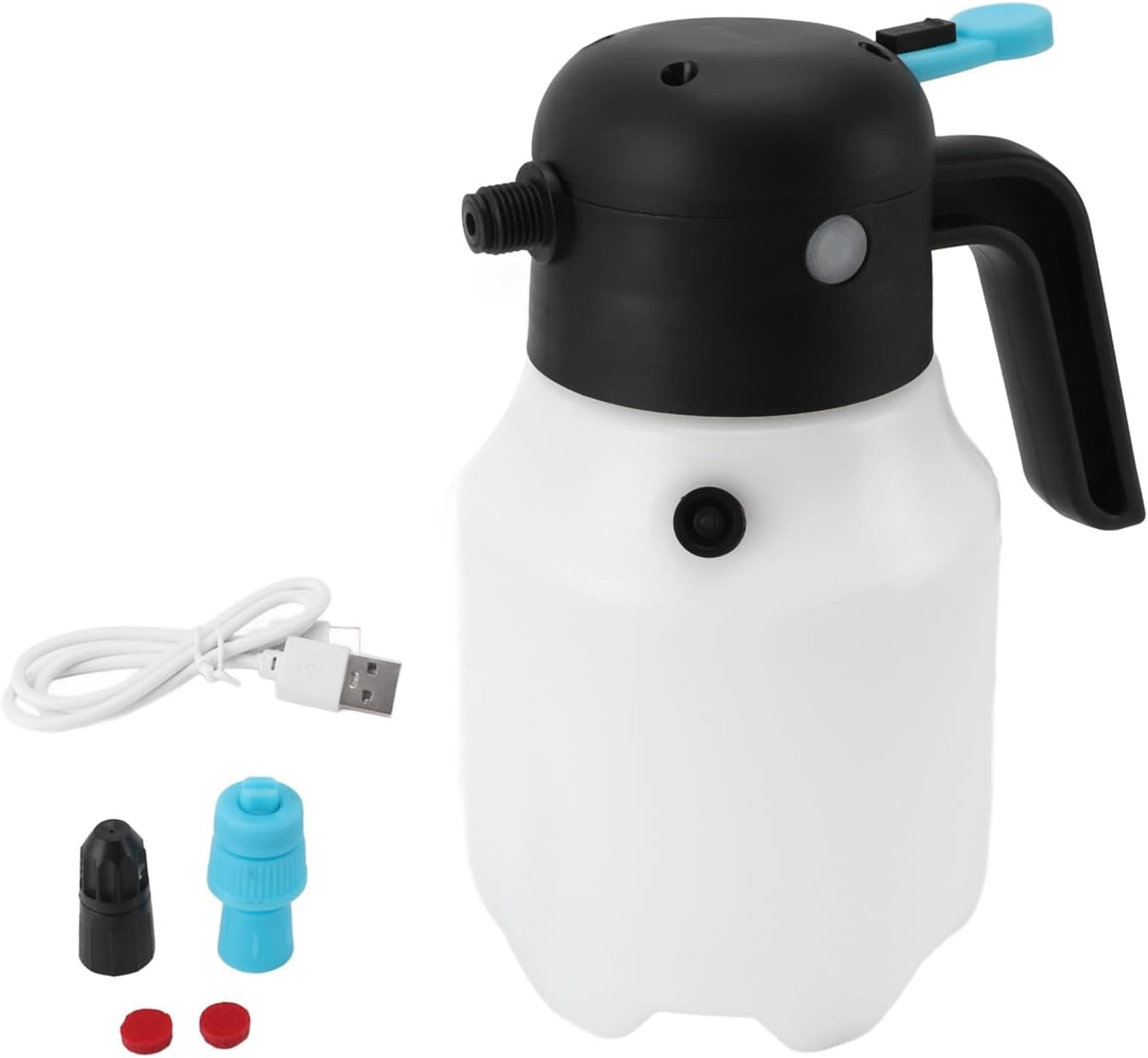 Foam Sprayer, 2000Mah 1.8L Cordless Pressurized Pressure Sprayer with 2 Spray Nozzle, Car Wash Foam, for Car Washing Garden image number 6