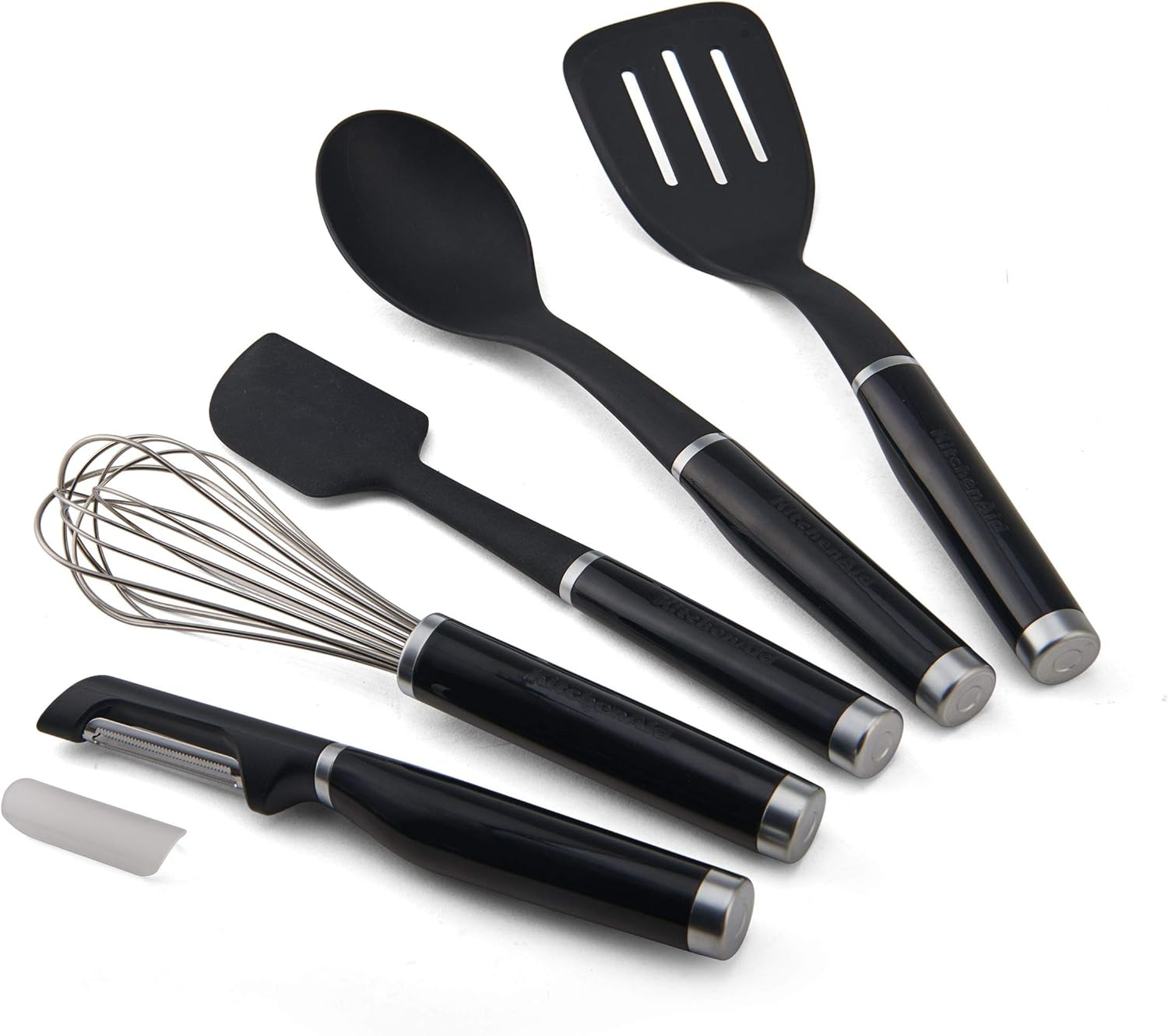 Kitchenaid Classic Tool and Gadget Set, 15-Piece, Black