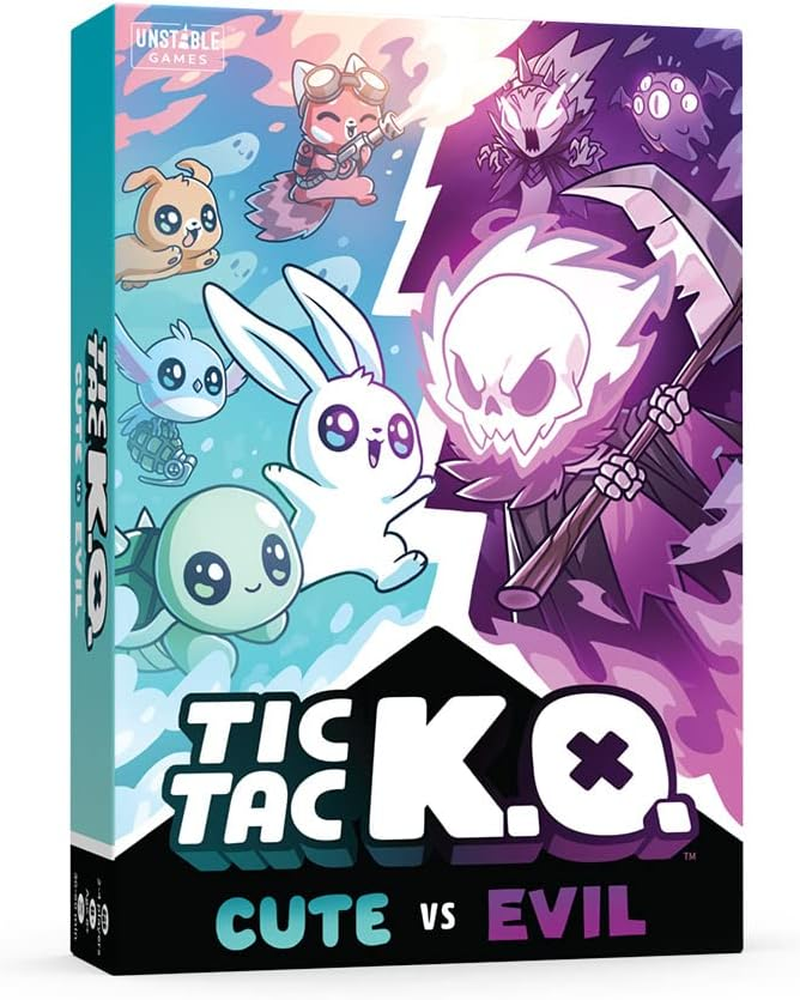 Unstable Games Tic Tac Ko Cute Vs Evil Card Game image number 2
