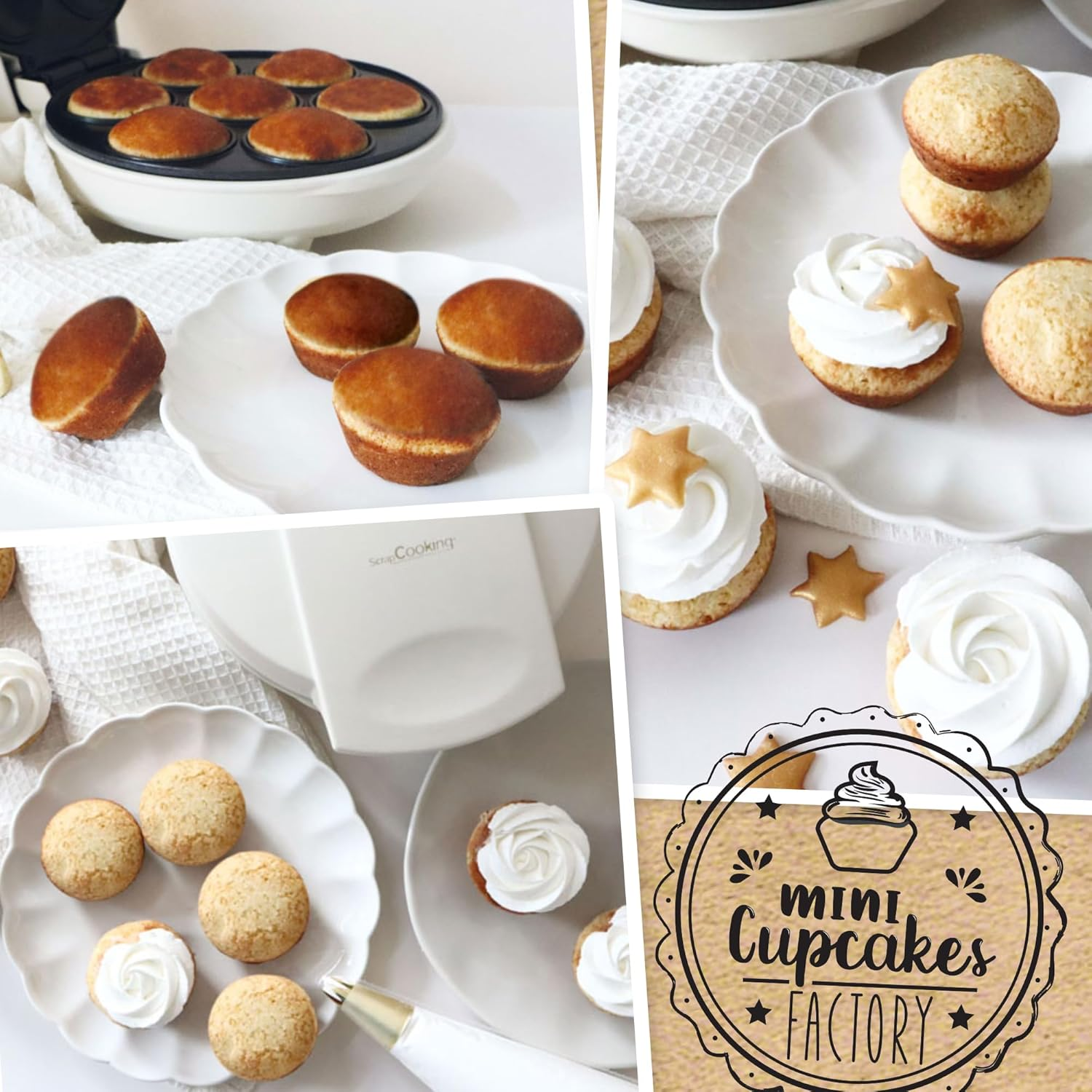 Scrapcooking - Mini Cupcakes Factory - Cupcake Maker - 3892