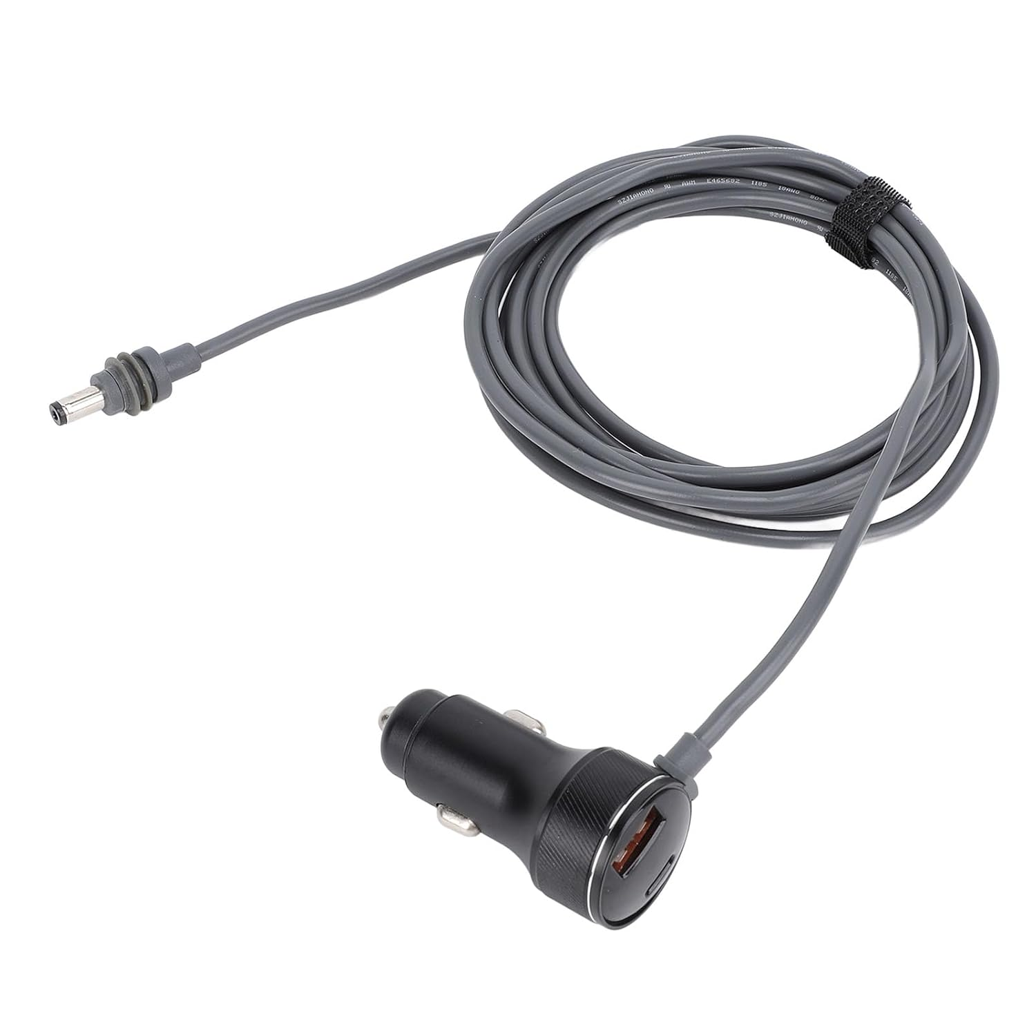 DC Car Power Cable, 18AWG Dual Output Car Satellite DC Adapter Cable for Starlink Mini, 3 Meter 9.8FT Water Resistant Power Supply Charging Cord for Trucks Buses Ships image number 2