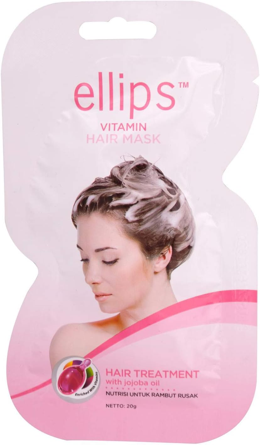 Ellips Vitamin Hair Mask -Hair Treatment -12 Sachets Pack.