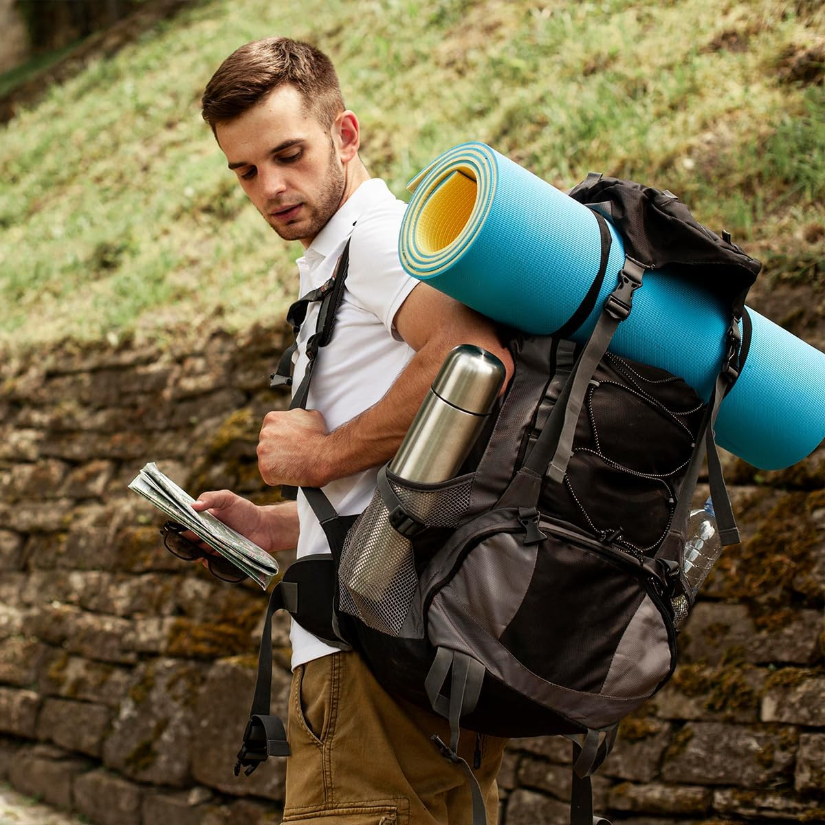 WELANE Plastic Cord Locks, 32 PCS Black Elastic Cord Adjuster for Drawstrings, Shoelaces, Bags (4 Kind) image number 2