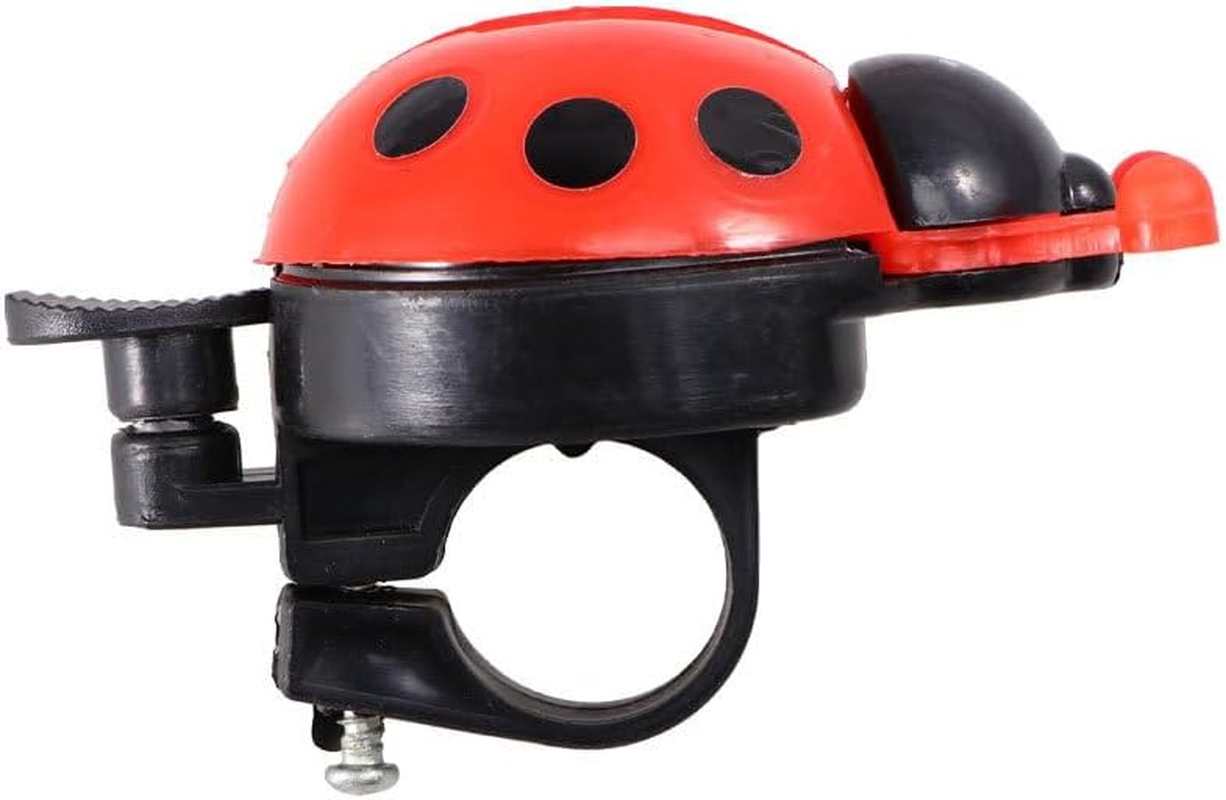 Small Red Scooter Basket with Bow Knot and Random Color Bell | Handmade Plastic Handlebar Basket for Kids Bikes and Scooters image number 6