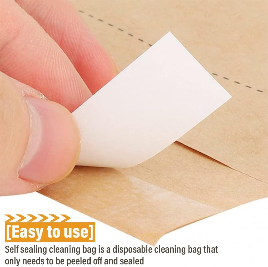 Weddhuis Sterilisation Bags Pack of 50 Self Sealing for Cosmetics and Nail Tools (75 X 150 Mm) image number 1