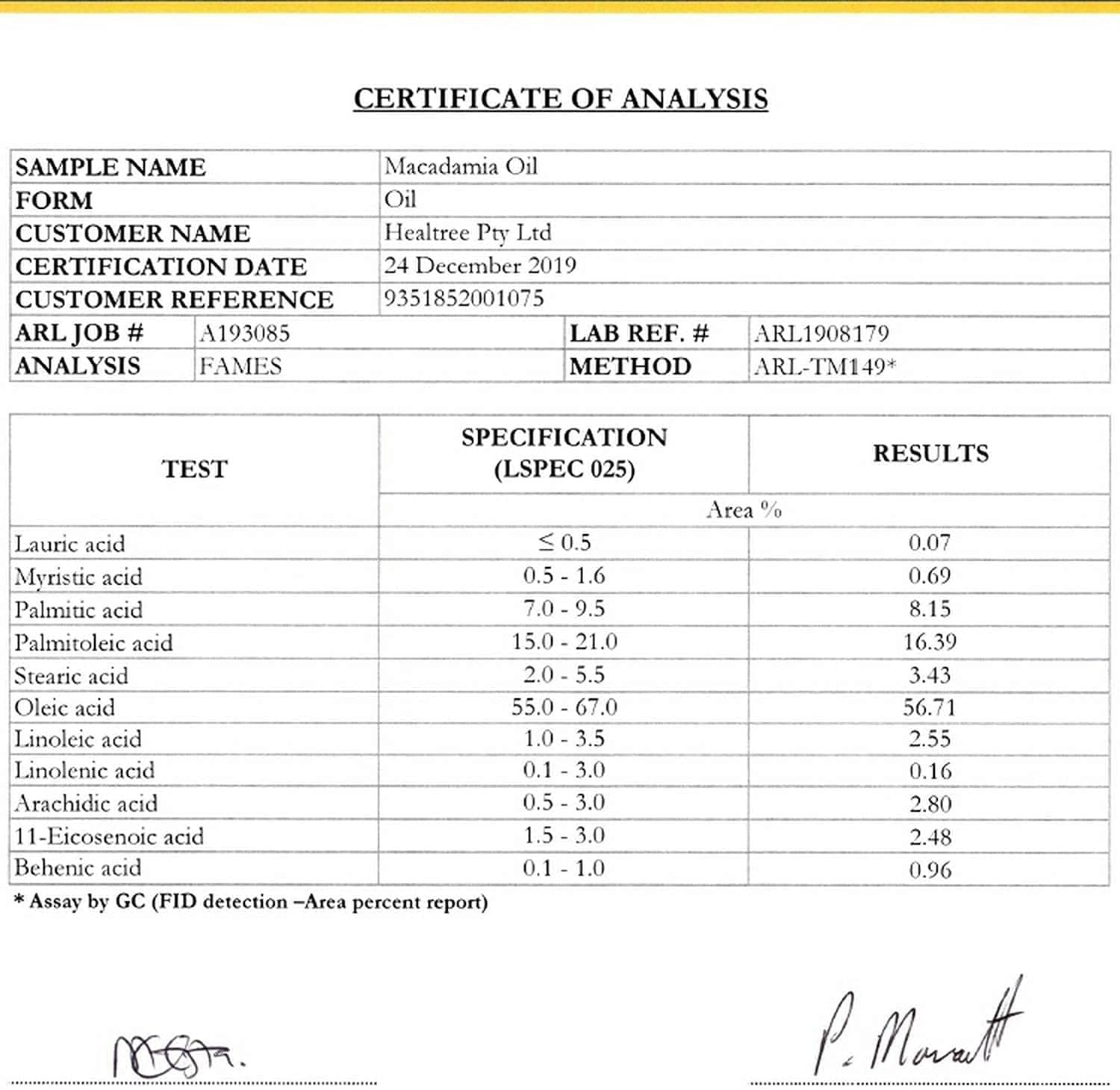 HEALTREE Macadamia Carrier Oil 100Ml (Australian Cold Pressed Virgin Grade) for Skin Moisturiser, after Sun Care, Body Massage Essential Oils image number 1