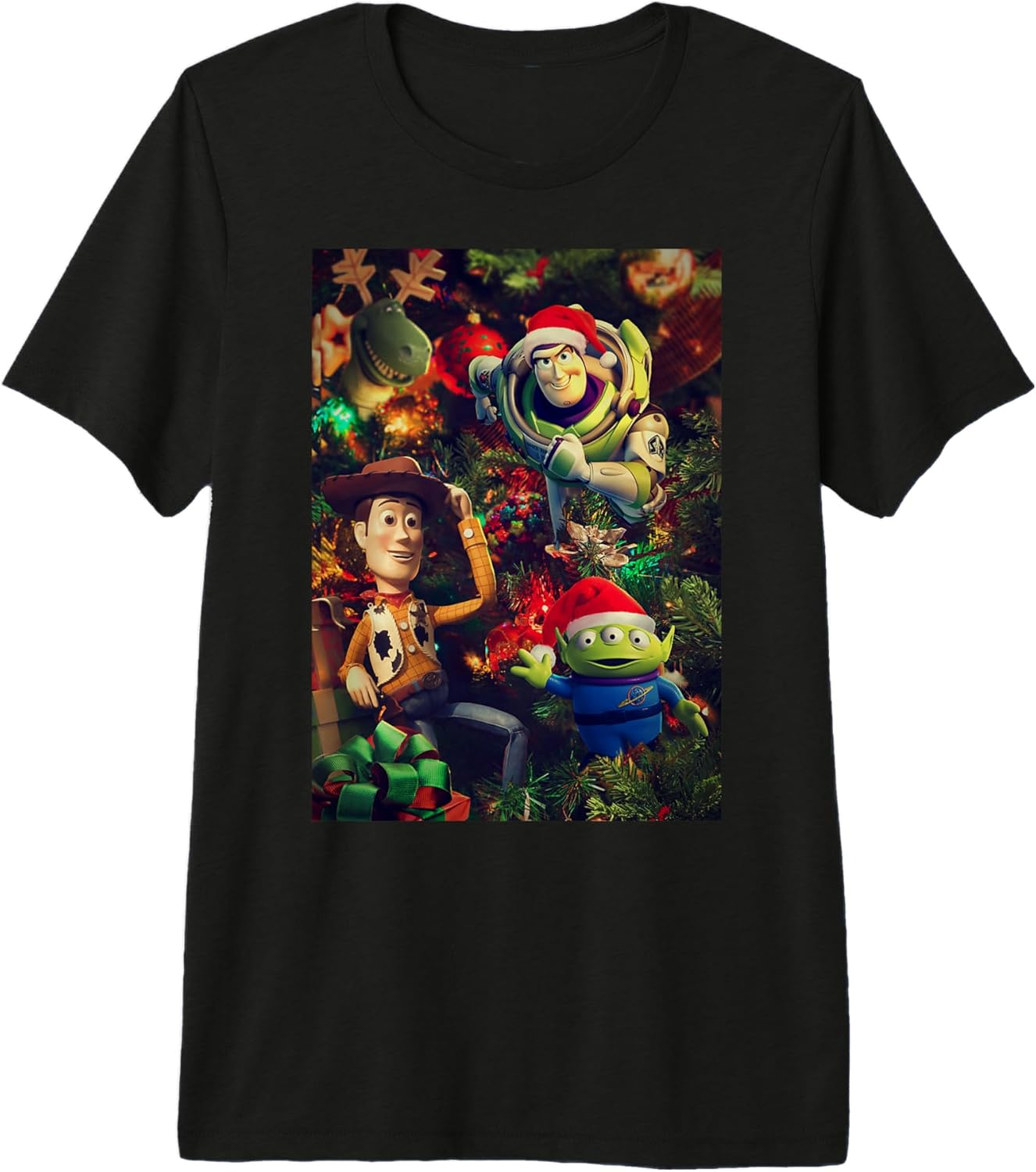 Disney Pixar Toy Story Christmas Tree Ornaments Premium T-Shirt