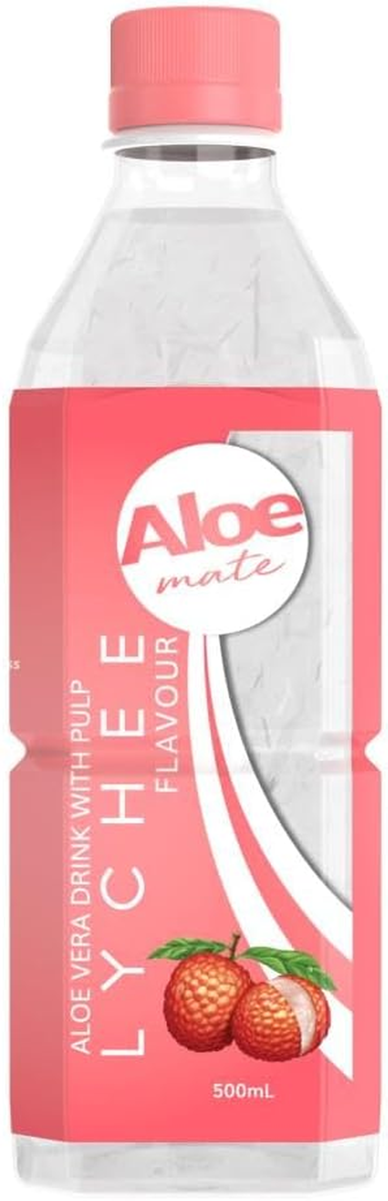 Aloe Mate Aloe Lyche Drink 20 X 500 Ml image number 3