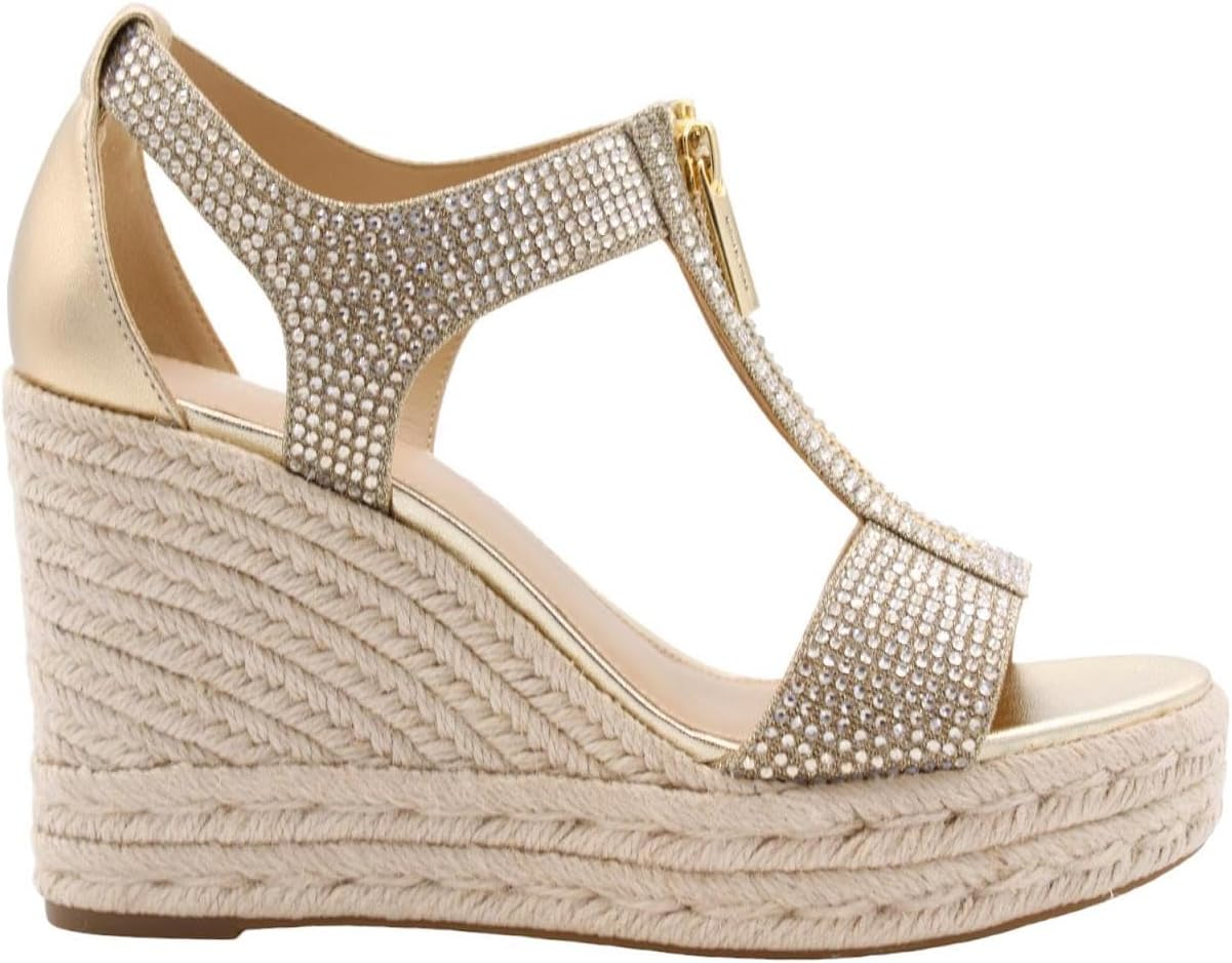 Michael Kors Women'S Berkley Mid-Heel Wedge Sandal image number 4