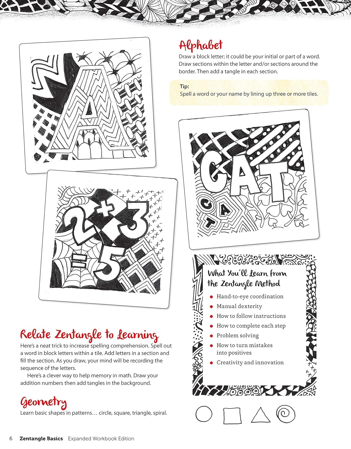 Zentangle Basics, Expanded Workbook Edition image number 2