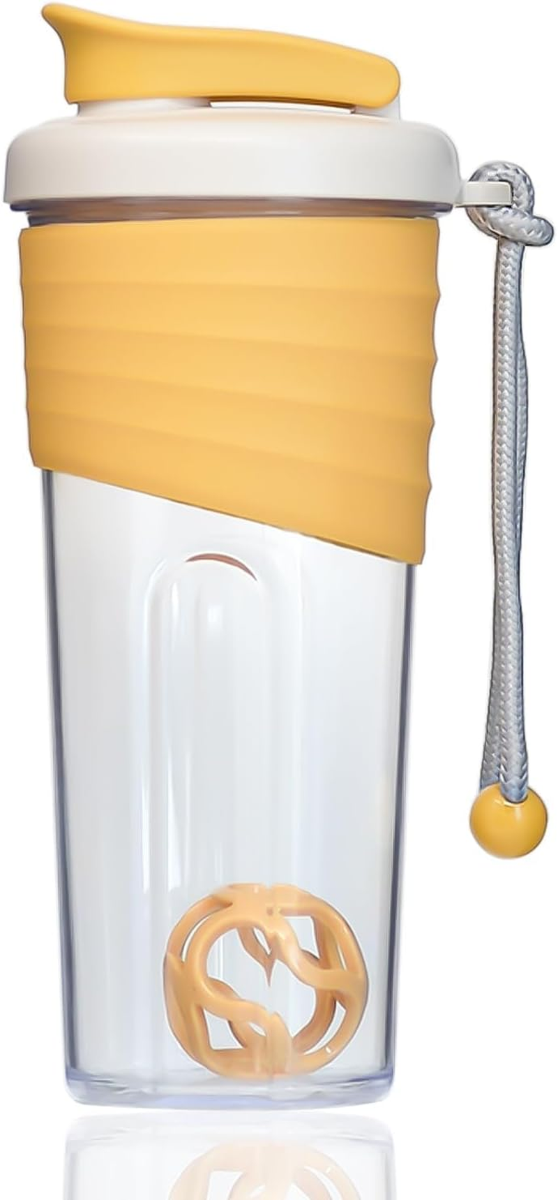 Shaker Bottle for Protein Mixes，24 Oz，Protein Shaker Bottles with Whisk Ball, Mixer Bottle, Protein Bottle,Portable Pre Workout Whey Protein Drink Shaker Cup，Pink