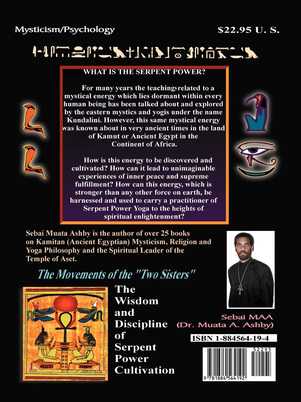 The Serpent Power: the Ancient Egyptian Mystical Wisdom of the Inner Life Force image number 1