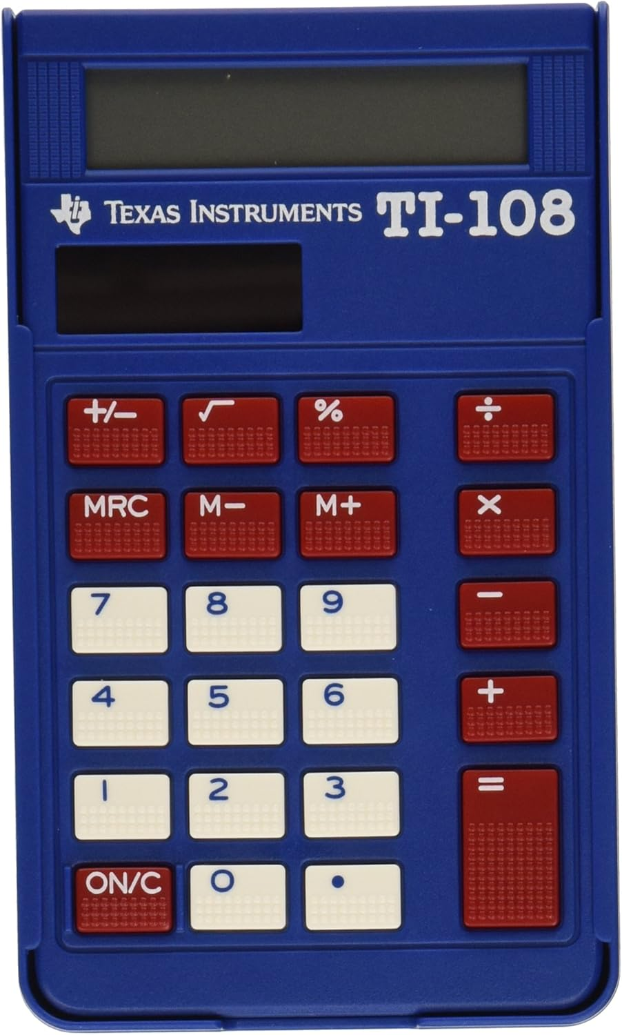 Texas Instruments TI-108 Solar Power Calculator/Teacher&rsquo;S Kit (Set of 10)