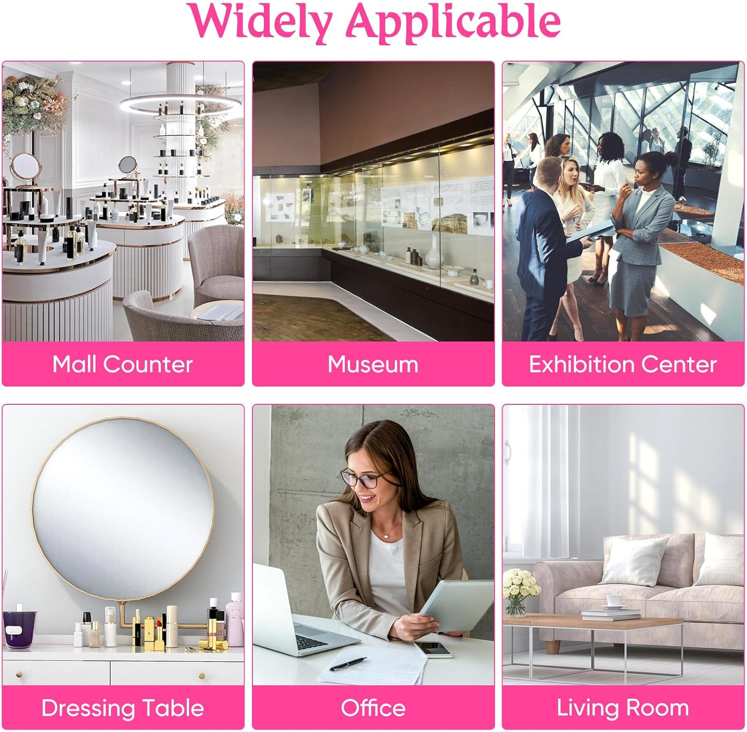 CHICAMPERA Transparent Acrylic Lip Gloss and Lipstick Holder with Compartments Makeup Storage Organizer Rack for Eyebrow Pencils and Cosmetics Capacity Desktop Display image number 3