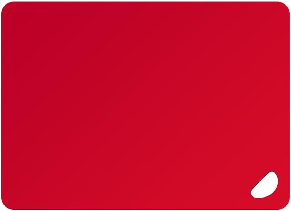 Kesper Juypal_305481 Flexible Cutting Board, 38 X 29 X 0.2 Cm, Plastic, Red