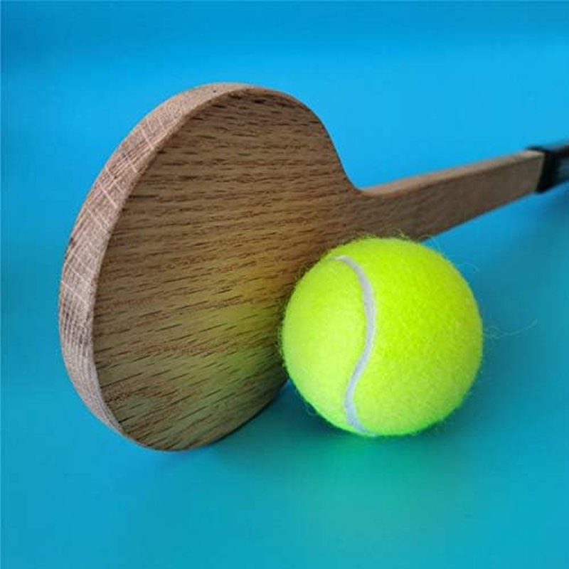 Mike Wooden Spoon Tennis Racket for Home Tennis Pointer Drill Training image number 3