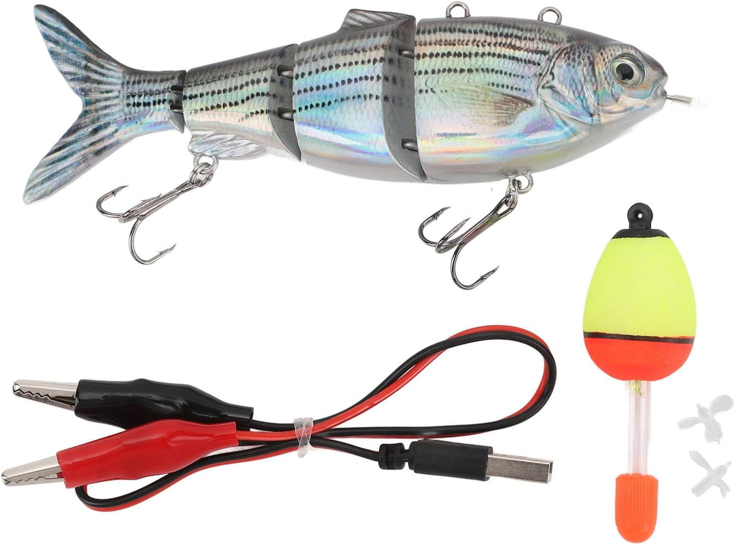 Fishing Lure, Electric Flexible Swimming Fishing Lure for Saltwater image number 1