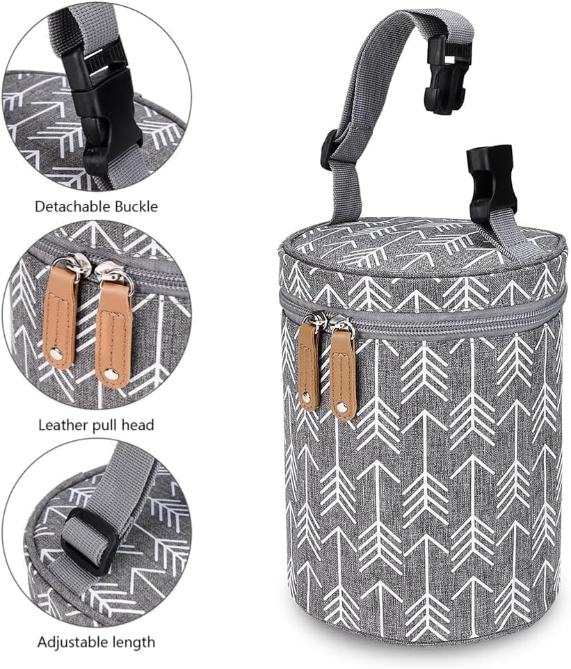 Milk Cooler Breast Milk Cooler Travel Tote Bag Breast Milk Storage Tote Bag Hanging Bottle Bags Are the Perfect Choice for Nursing Mothers in Day Care image number 1