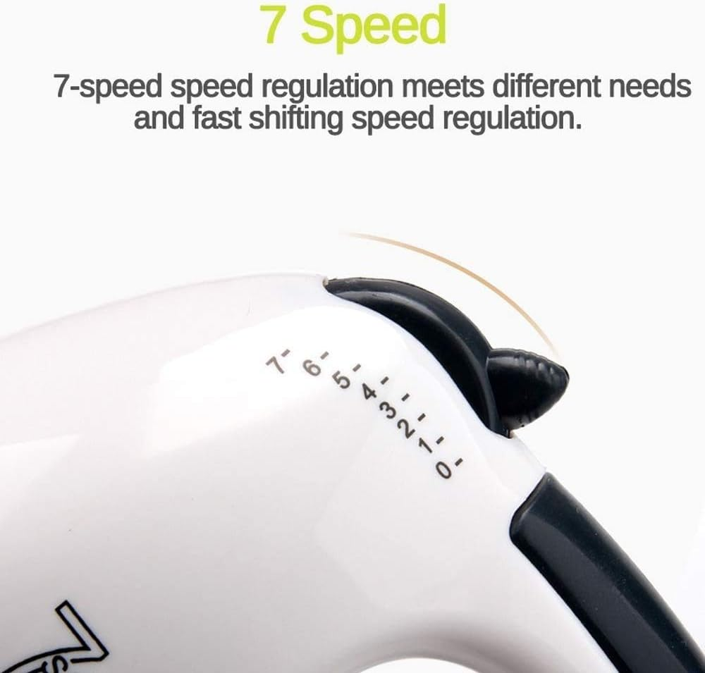 Riiai Electric Hand Mixer, 300W Hand Mixer with 7-Speed, Easy Eject Button and 4 Attachments (Beaters, Whisk) image number 3