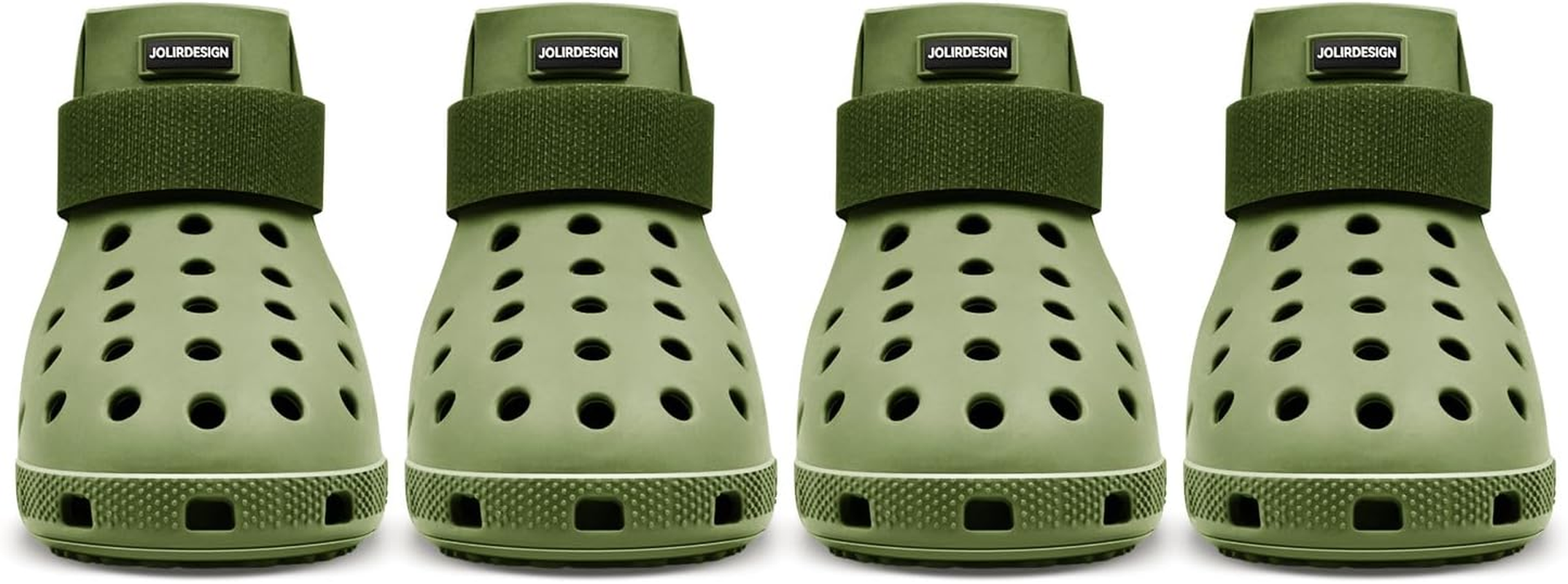 Dog Shoes for Hot Pavement - Dog Shoe for Small & Medium & Large, Dogs Boots Paw Protectors, Non-Slip, Waterproof, Easy-Clean Dogs Booties for Beach and Snow (Black, L) image number 4